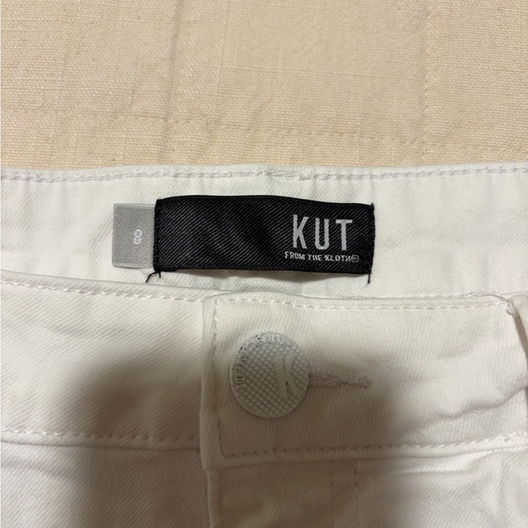 Kut from the Kloth White Jean Shorts - Picture 3 of 7